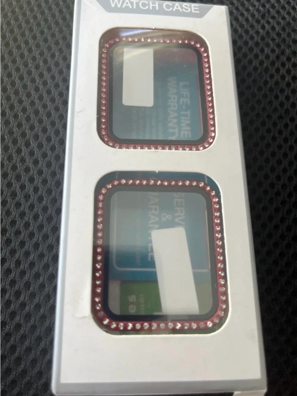 Two Compatible for 42 mm Apple Watch Case with Screen Protector -New